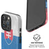 Slovakia Flag Distressed iPhone 16 Pro Magsafe Impact Case
